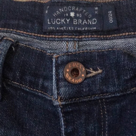 Lucky Brand Blue Denim - The Roll Up Shorts Size 24 - Picture 13 of 13